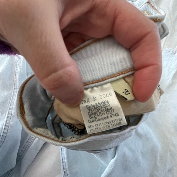 SOLD!!rag & bone skinny jeans - Picture 4 of 7